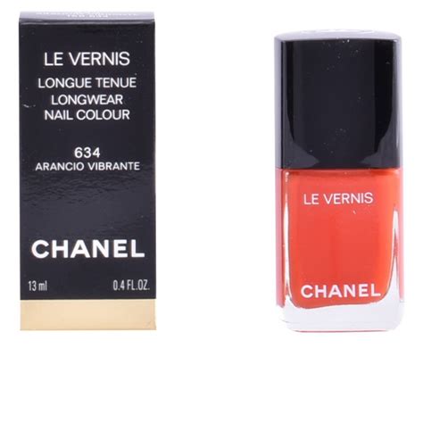 chanel 634 arancio vibrante|LE VERNIS Esmalte de uñas de larga duración 634 .